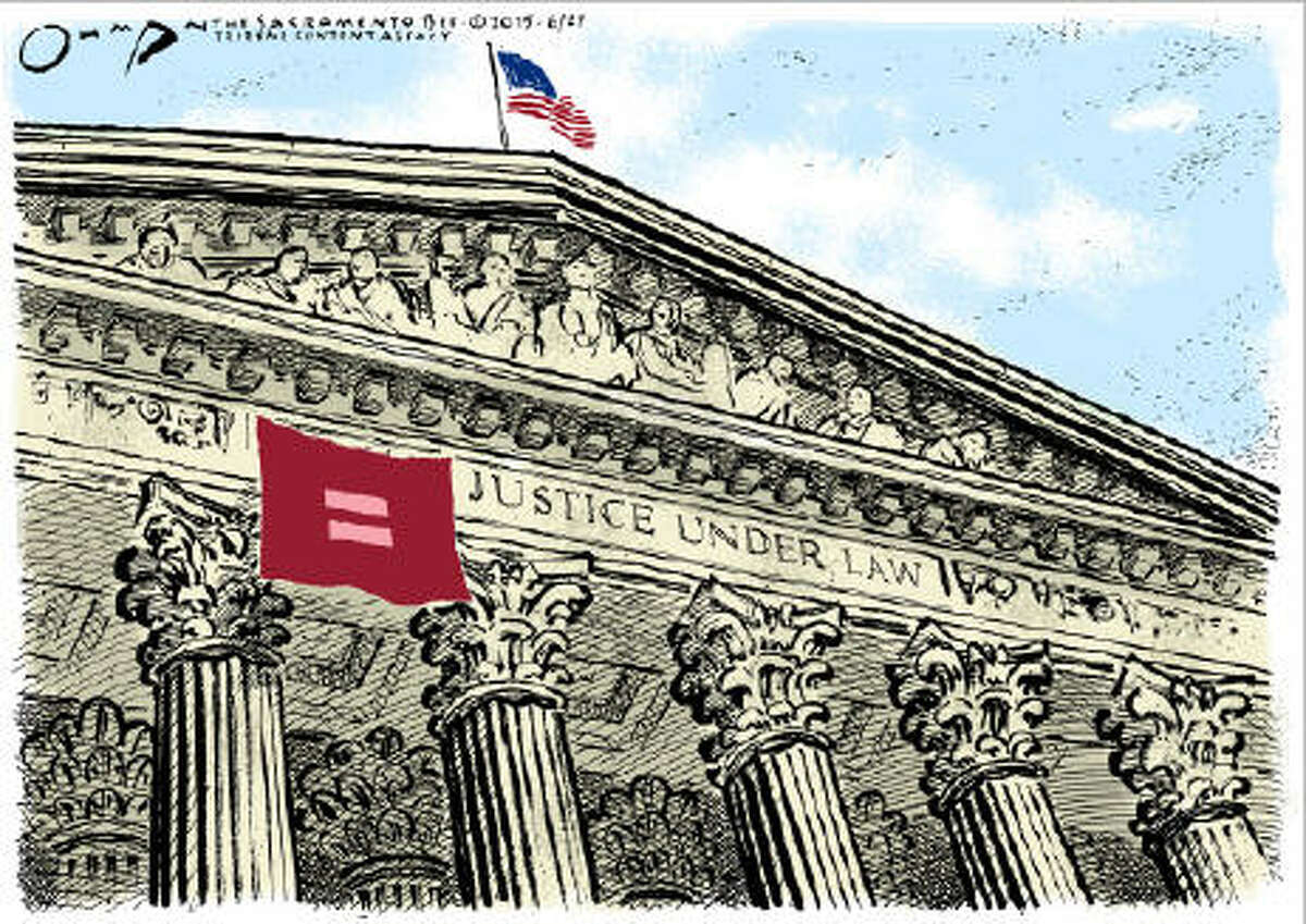 Editorial Cartoonists Take On Historic Same Sex Marriage Ruling