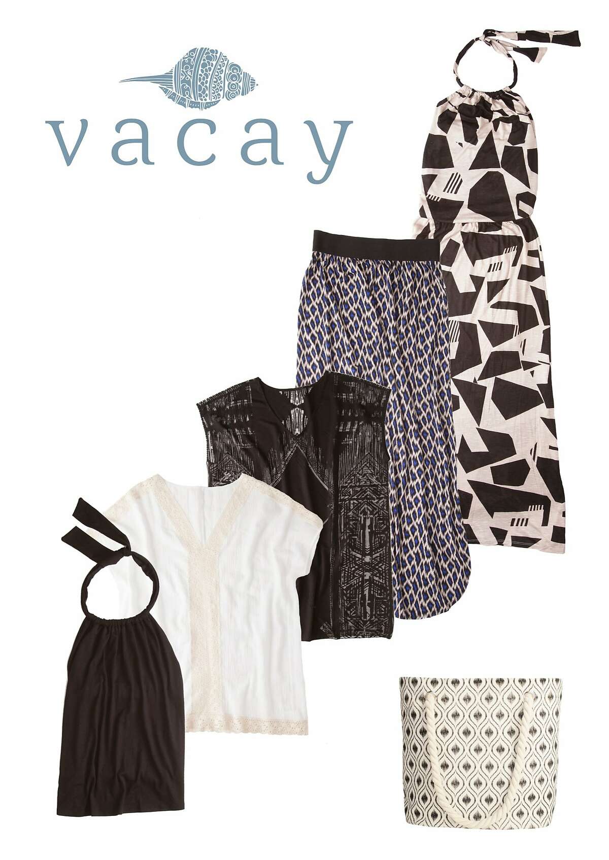 Vacay's new five-piece Fiji collection comes out July 5 and is available at http://vacaystyle.com/.