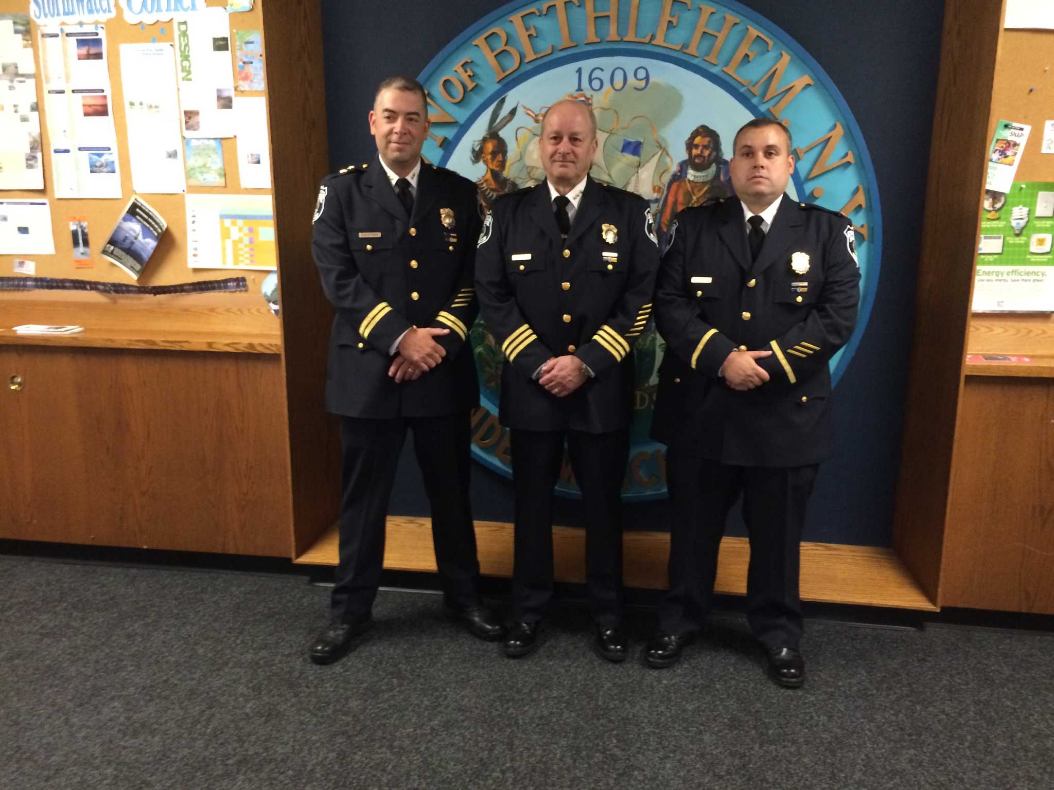 Bethlehem Police promote Tom Heffernan and Adam Hornick