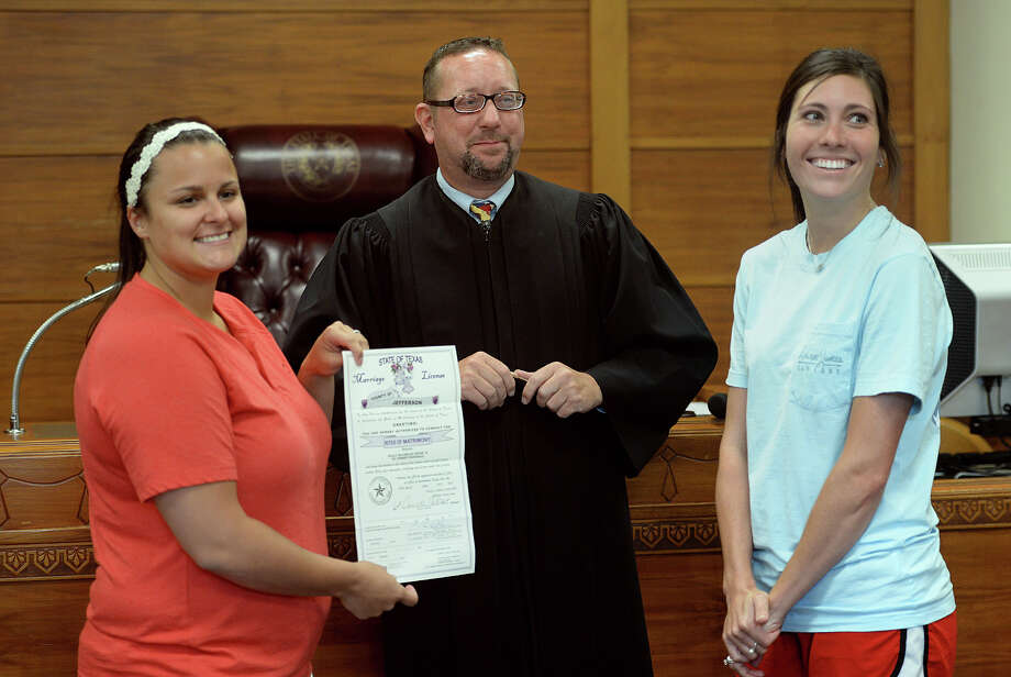 Photos First Same Sex Couple Married In Jefferson Co Beaumont 4760
