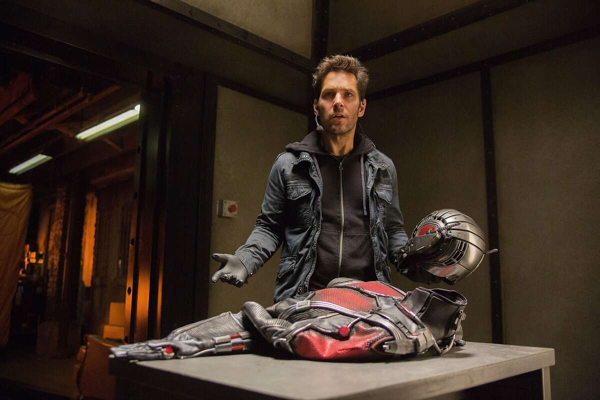 Answer : "Ant-Man" (2015) also stars Evangeline Lily and Michael Douglas. Did we fool you with the hint?