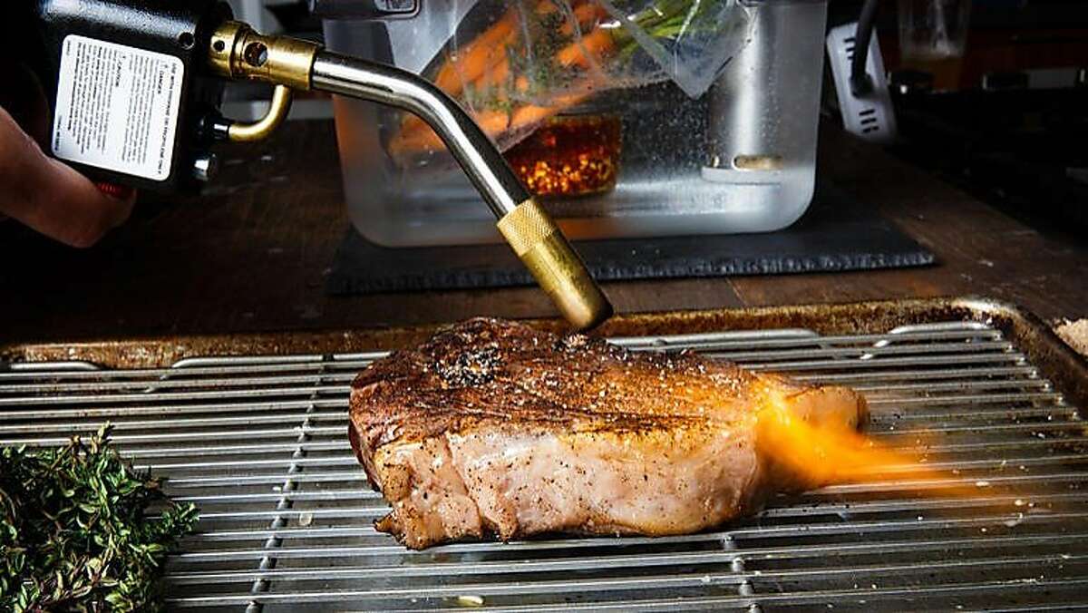 The Classic Nomiku brings the magic of sous vide into your kitchen. Sear the surface of your sous vide beef on a blazing-hot pan or with a blowtorch to give it a flavorful, coffee-colored crust.