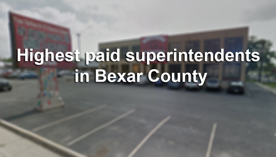 San Antonio school districts with the highestpaid superintendents
