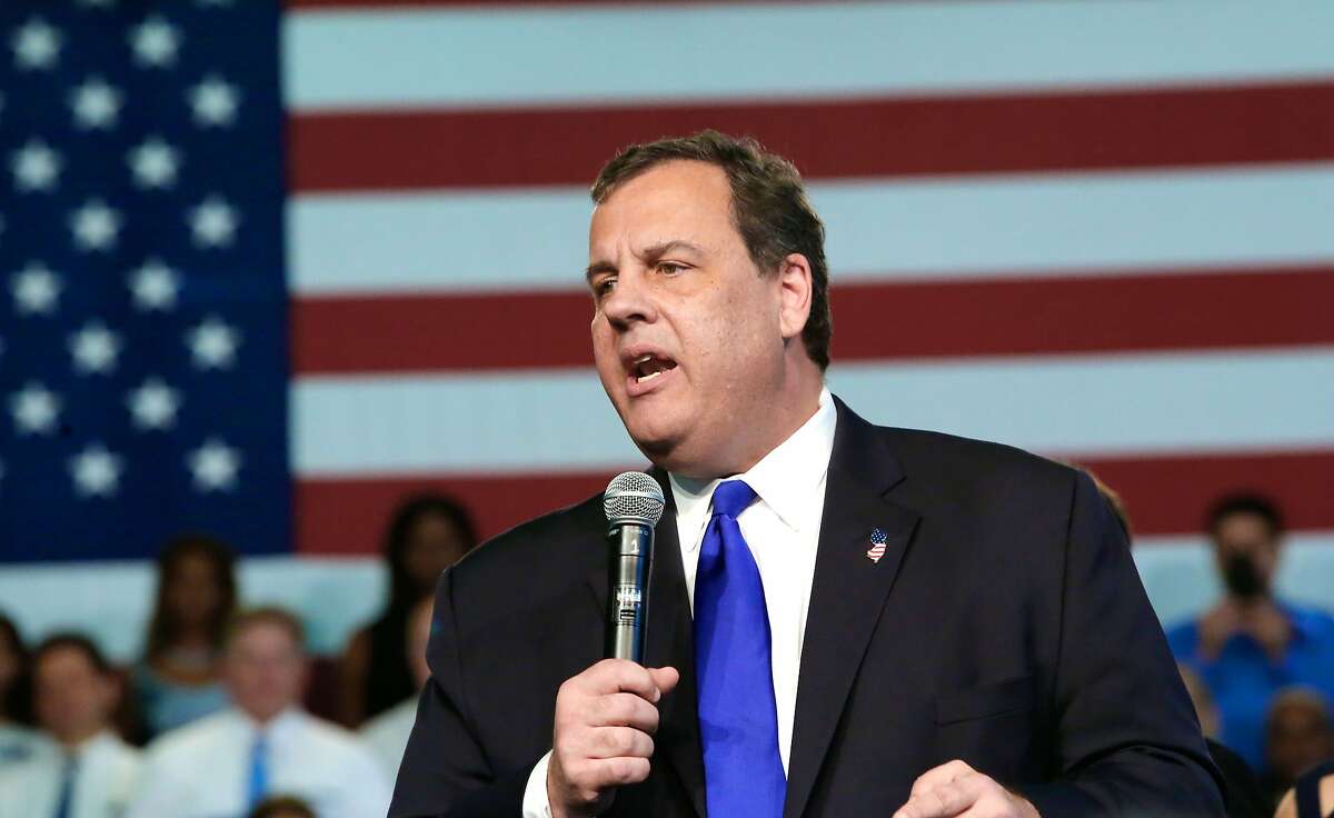 The president announced the. Chris Christie. Politician.