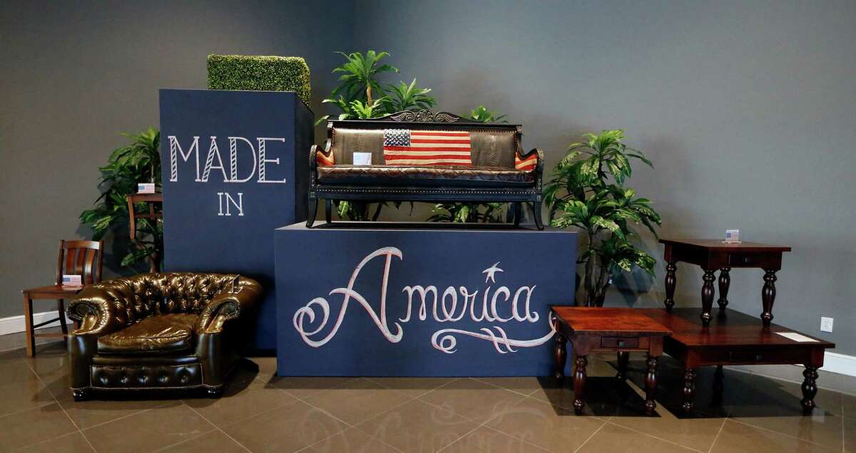 New Gallery Furniture showroom features animals, too