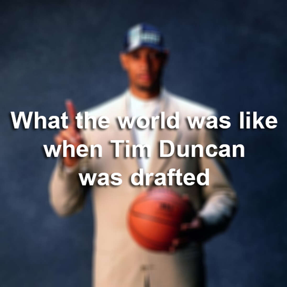 Eighteen years ago, this baby face was just a Wake Forest grad with no championship rings to his name. But, he was the No. 1 draft pick of 1997. Click through the following gallery to see what the world looked like when Tim Duncan became a Spur.