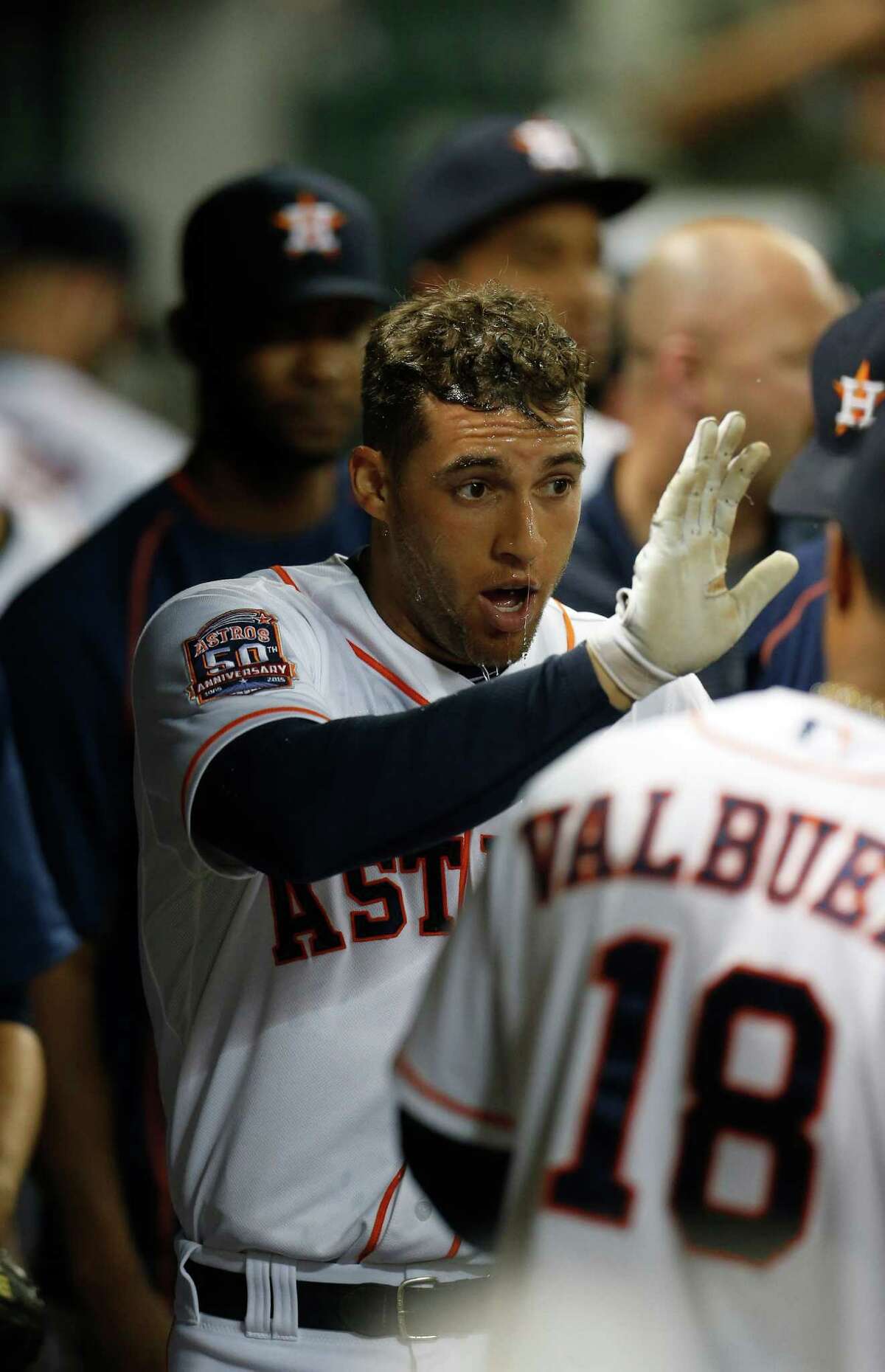 George Springer worked in the offseason to try to avoid another long layoff due to injury.