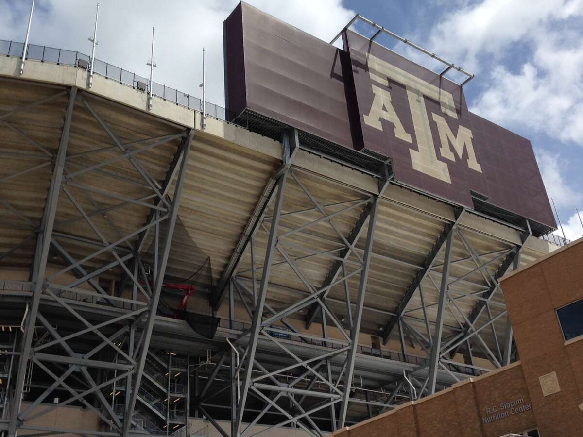 In response to swaying brought on by a particular song last season, Texas A&M has added steel to its new south end zone at Kyle Field.