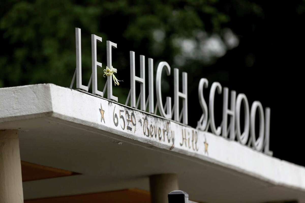 Lee High School, formerly Robert E. Lee High School, 6529 Beverly Hill St. Friday, July 3, 2015, in Houston, Texas. The school mascot is the Generals. ( Gary Coronado / Houston Chronicle )