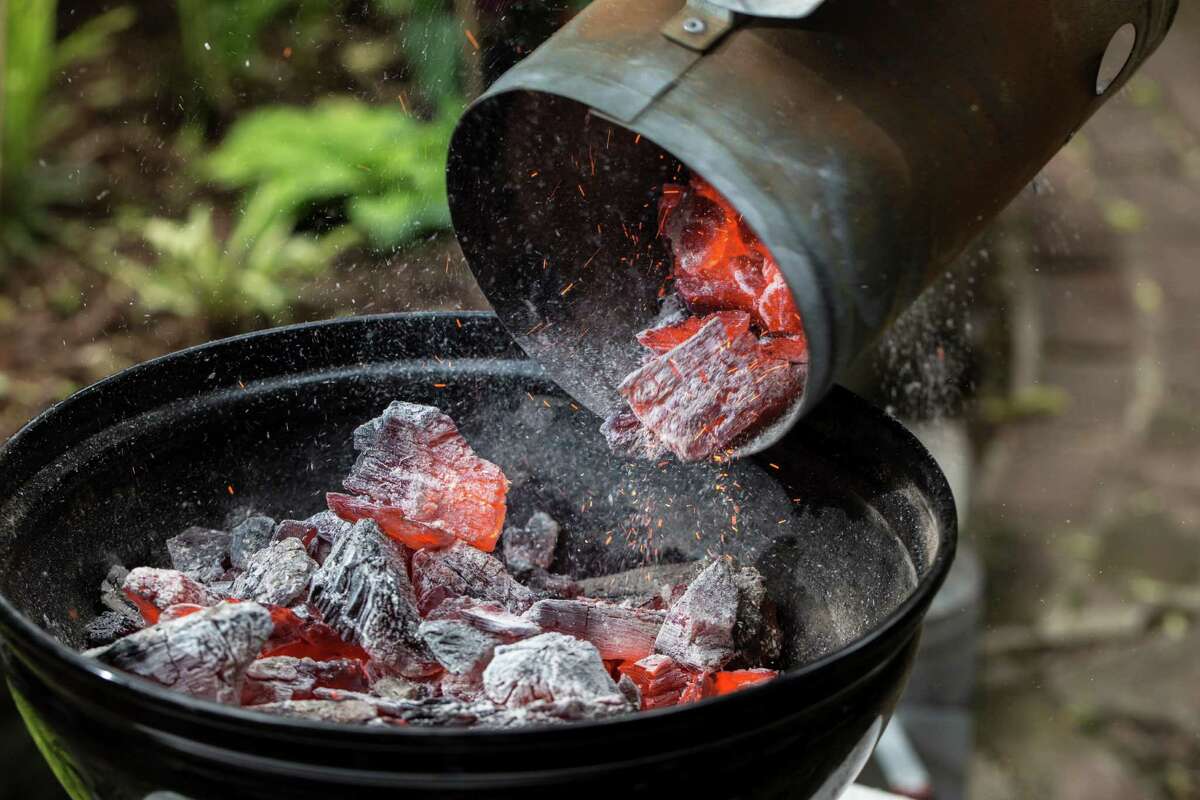 For a better steak, cook directly on charcoal