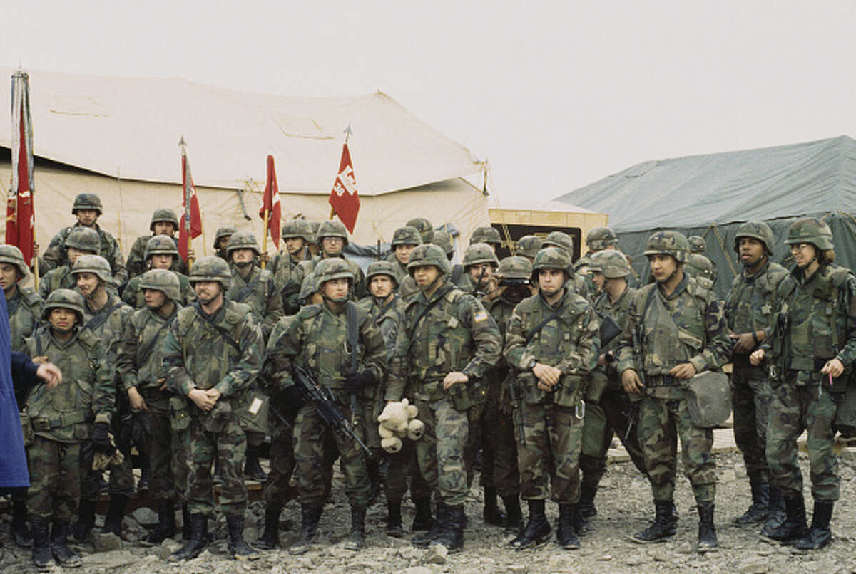 A look at military uniforms through the years as U.S. Army adopts new