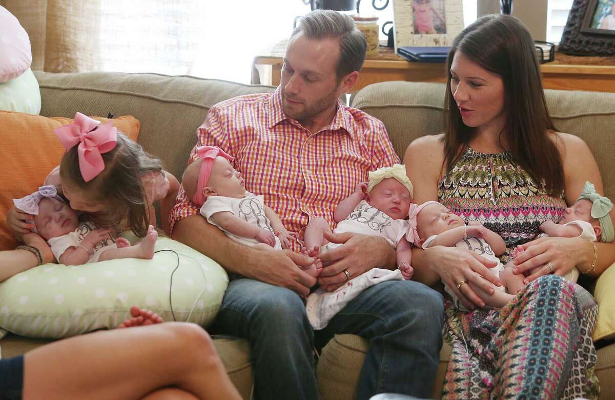 Last of allgirl quintuplets joins parents, sisters at home