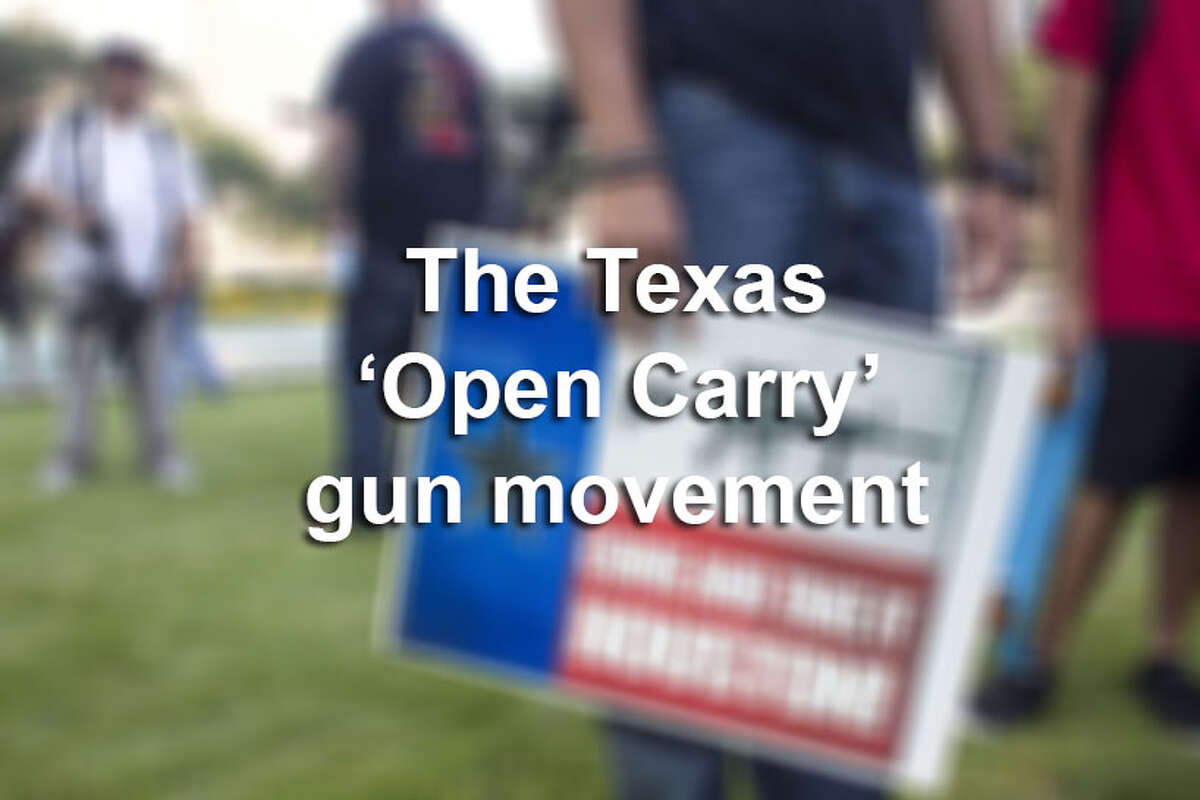 Here's a look at the Open Carry movement in Texas. Click through the slideshow to see photos from various events across the state.
