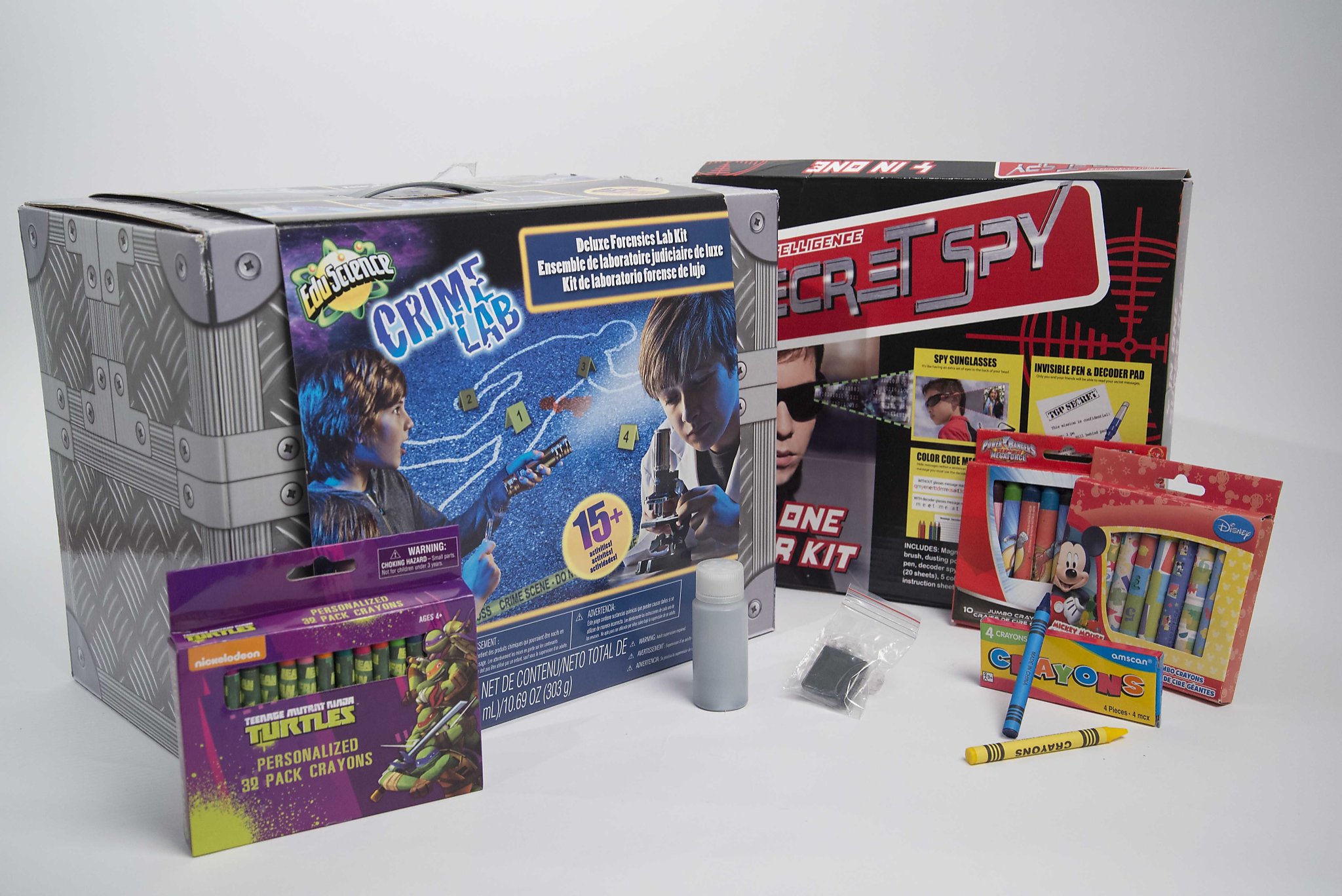 Asbestos fibers found in some crayons, toys from China