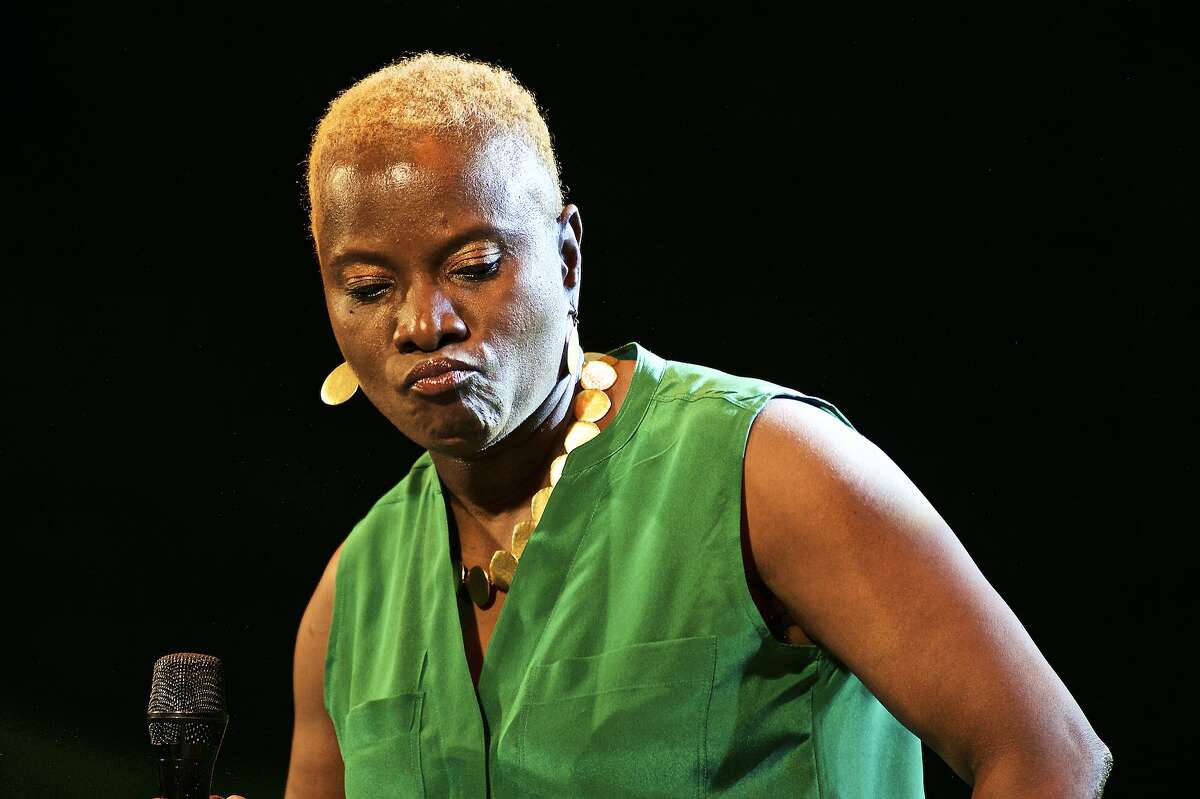 Angelique Kidjo performs at the 2015 City Parks Foundation Gala at Central Park's SummerStage, Monday, June 22, 2015, in New York (Photo by Robert Altman/Invision/AP)