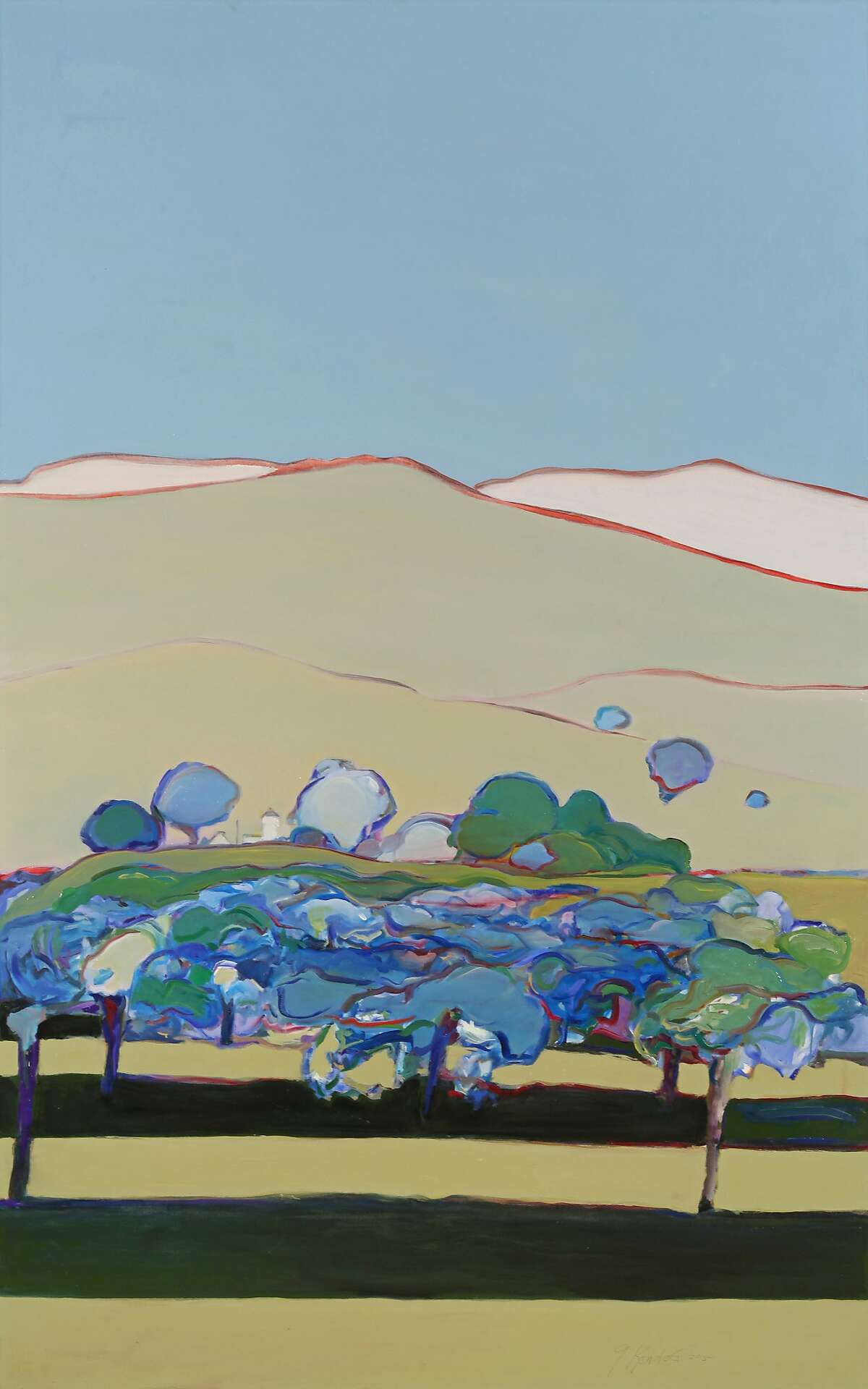 Gregory Kondos shows his true colors at Caldwell Snyder