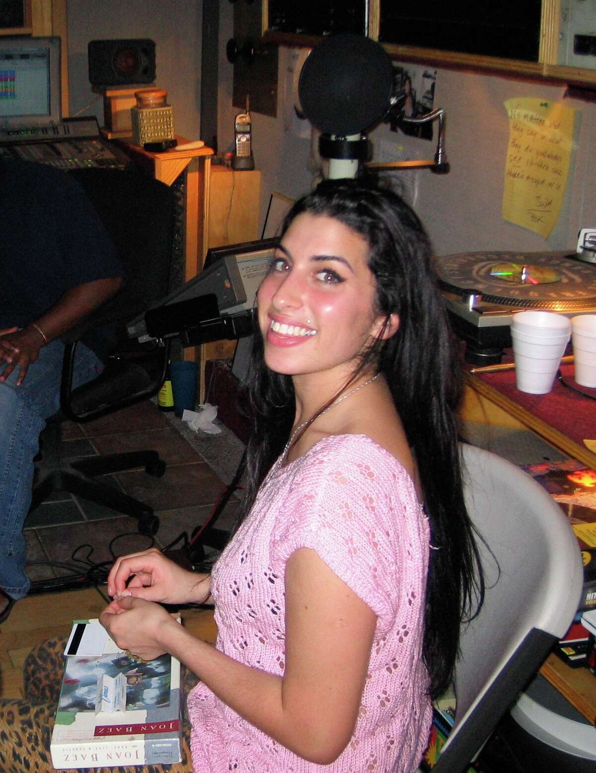 Singer Amy Winehouse in a scene from the documentary "Amy."