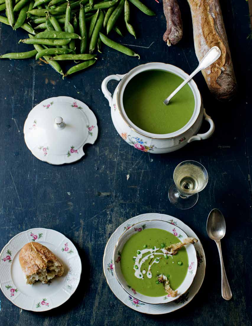 Recipe Chilled Garden Pea Velouté