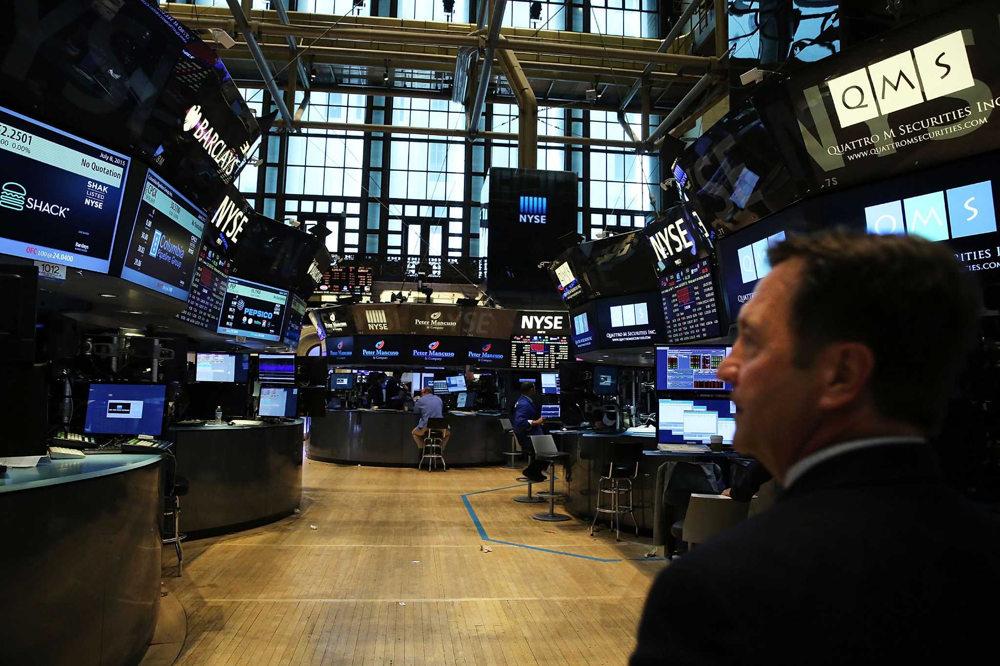 Nyse Trading Floor Empty