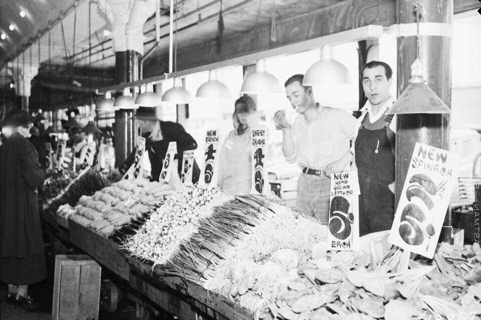 Seattle's Pike Place Market through the years