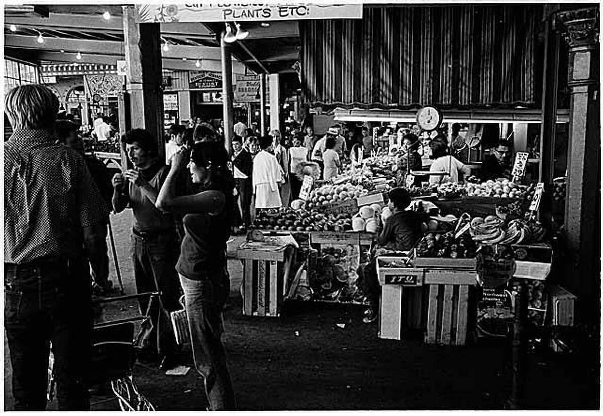 Pike Place Market, pictured in 1969 in a photo by Seattle Post-Intelligencer photographer Bob Miller.