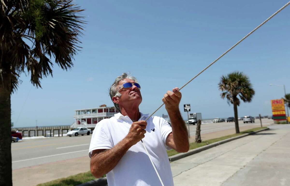 Wellknown Galveston merchant to city Go fly a kite