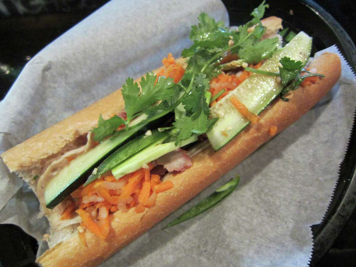 Bánh mì at Hughie's Tavern and Vietnamese Grille