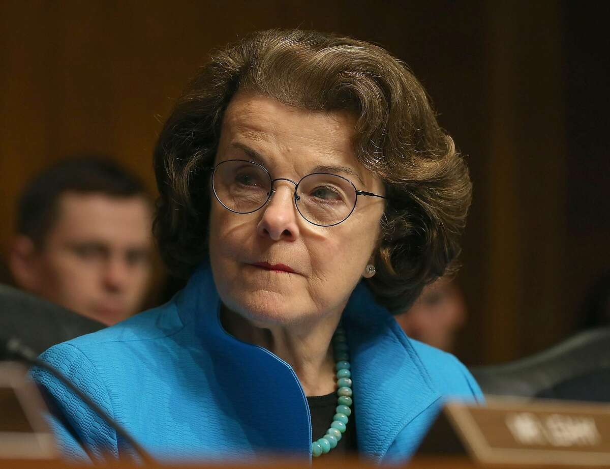 WASHINGTON, DC - JULY 08: Sen. Dianne Feinstein (D-CA) participates in a Senate Judiciary Committee hearing on Capitol Hill, July 8, 2015 in Washington, DC. The committee was hearing testimony on encryption technology, and the balance between public safety and privacy. (Photo by Mark Wilson/Getty Images)