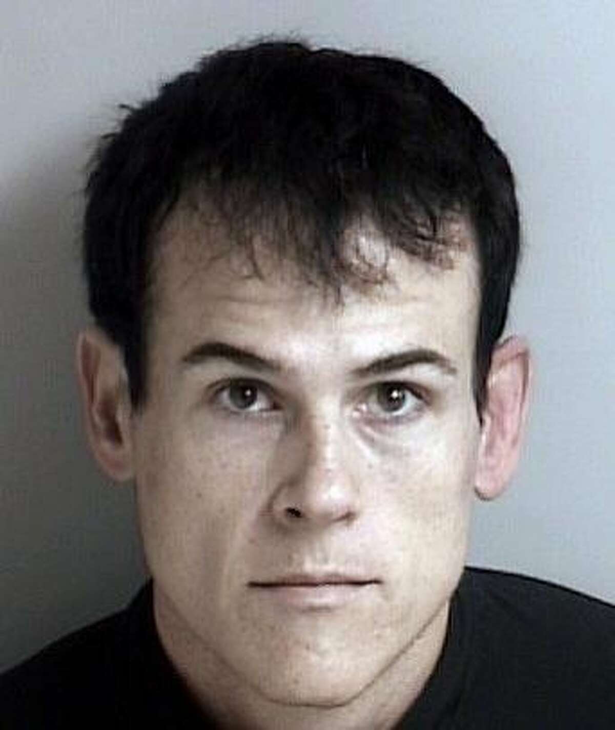 This June 2015 booking photo released by the Dublin, Calif., Police Department, shows Matthew Muller after he was arrested on robbery and assault charges. On Monday, July 13, 2015, Muller was named as a suspect in the kidnapping and sexual assault of a woman from Vallejo in March of 2015 that police originally believed was a hoax. (Dublin Police Department via AP)