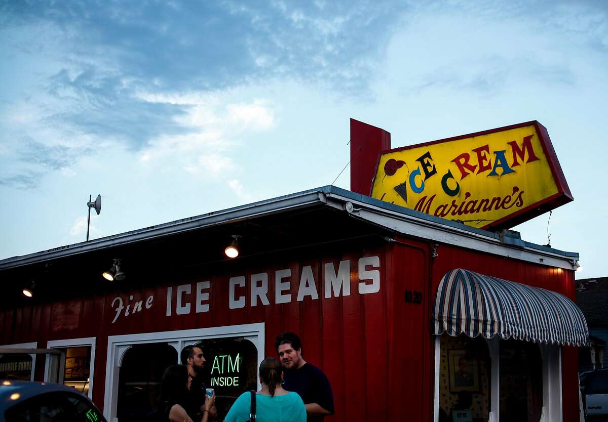 Marianne's Ice Cream in Santa Cruz, Calif., on Friday, July 3, 2015.