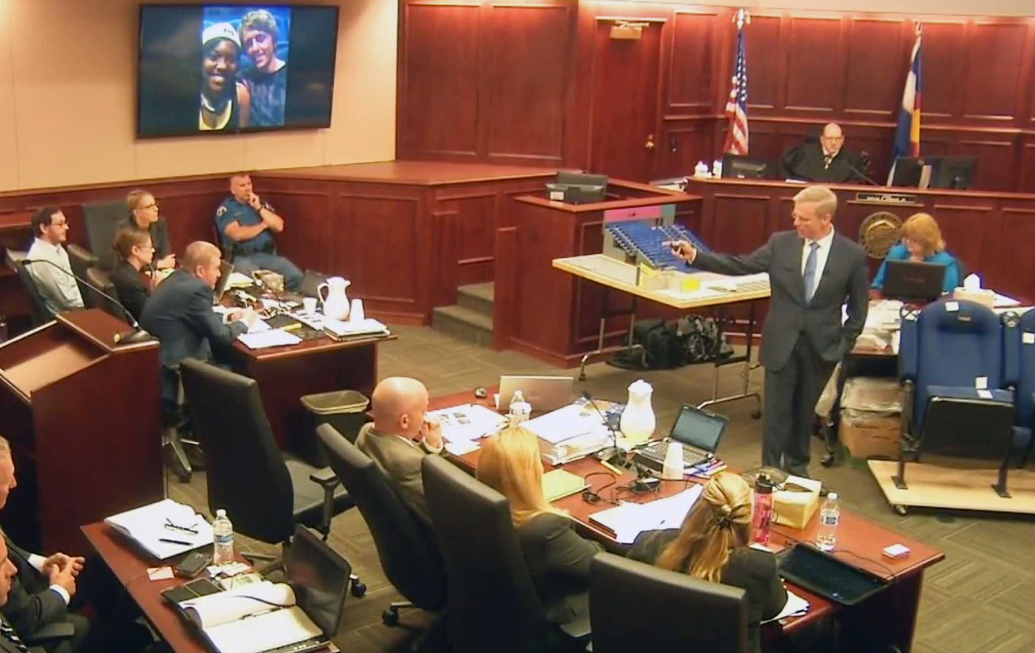 Lawyers make final appeals to jury in theater shooting trial