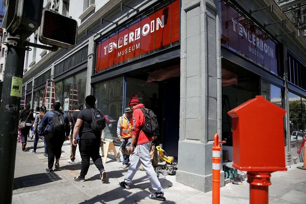 Historical photos of San Francisco's Tenderloin District