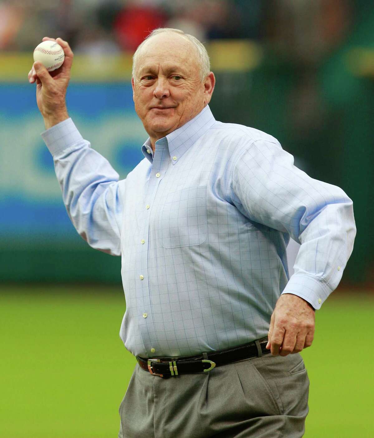 September 22, 1993: Nolan Ryan throws final pitch for Rangers in