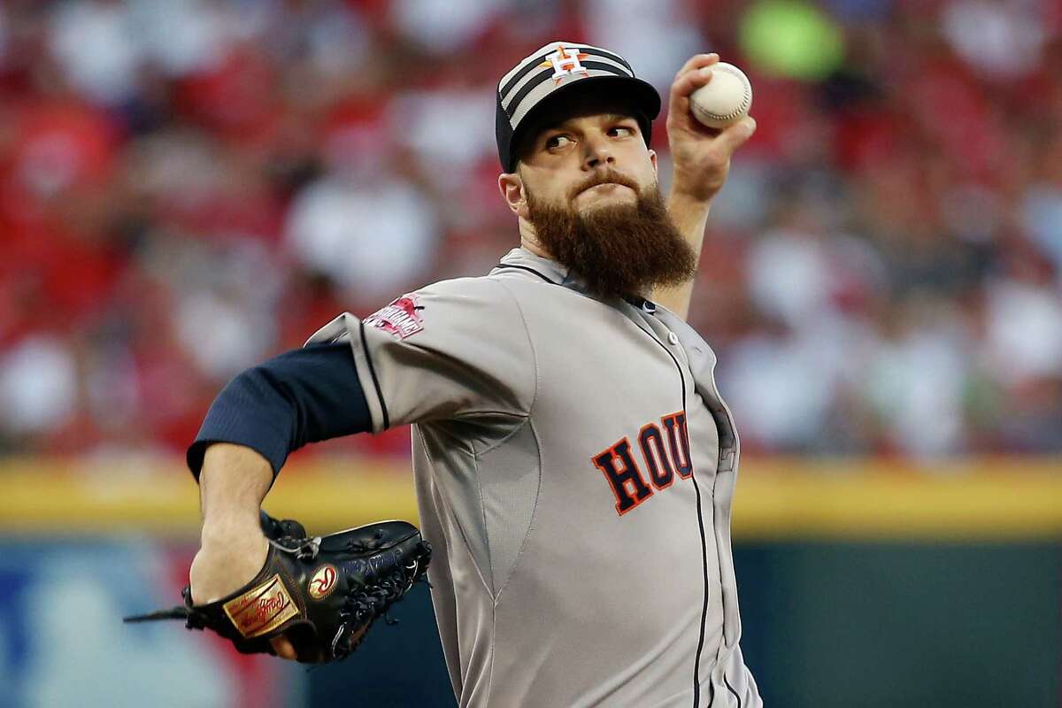 PHOTOS: What Dallas Keuchel looked like pre-beard Now that the Astros have won the World Series, pitcher Dallas Keuchel will shave his beard. When that will happen is anybody's guess. Browse through the photos above for a look at a beardless Dallas Keuchel.