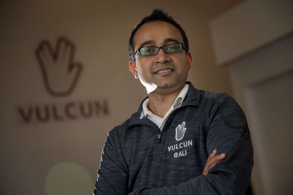 Ali Moiz, CEO and co-founder, at the Vulcun headquarters in San Francisco, Calif., on Wednesday, July 15, 2015. Fantasy leagues for pro sports are well established, but now there are fantasy leagues for professional video game esports players. One is San Franciscoâ€™s Vulcun, which launched in January and offers a total prize pool of $10 million.