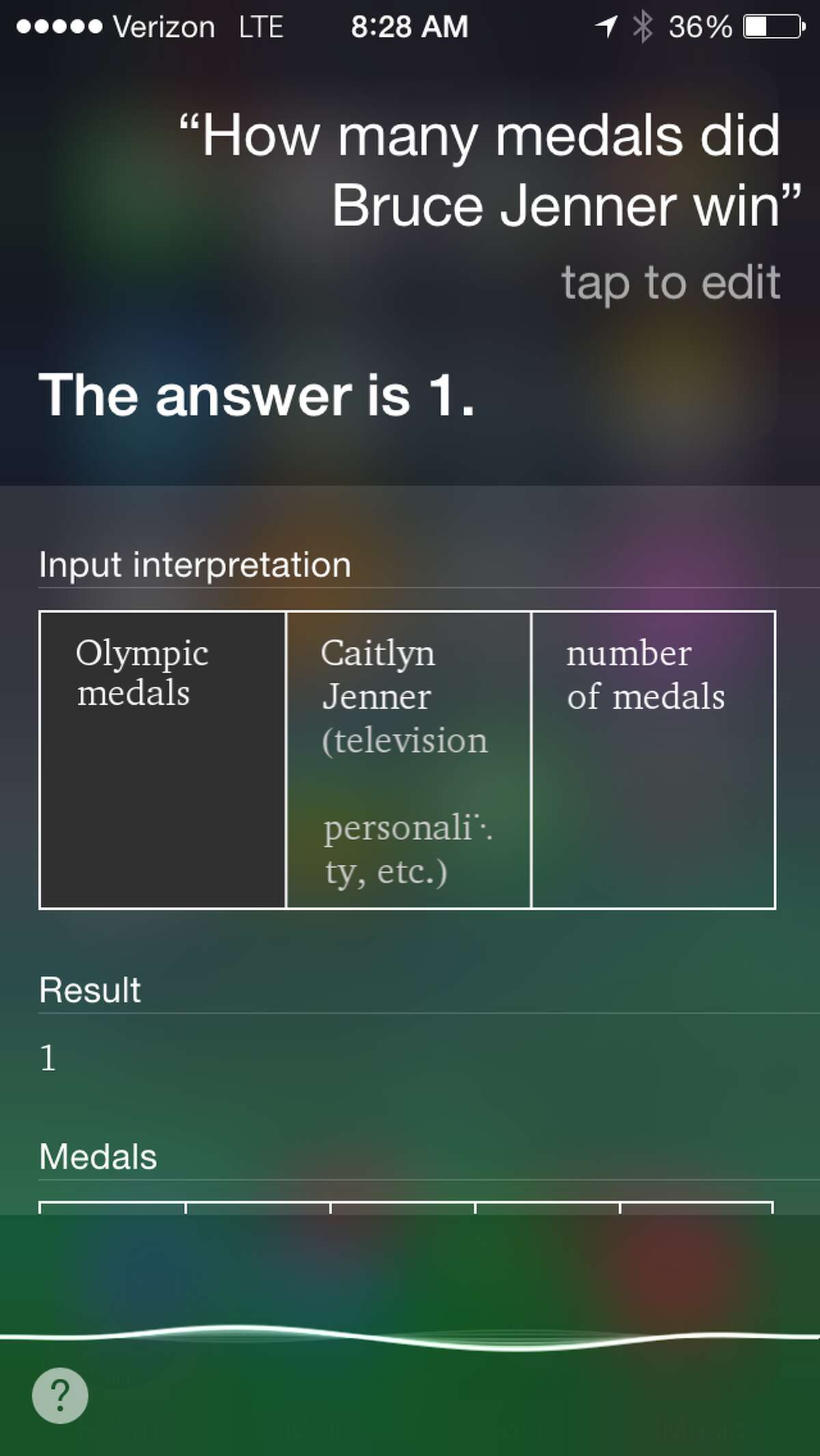 Siri Corrects Users Who Refer To Bruce Jenner