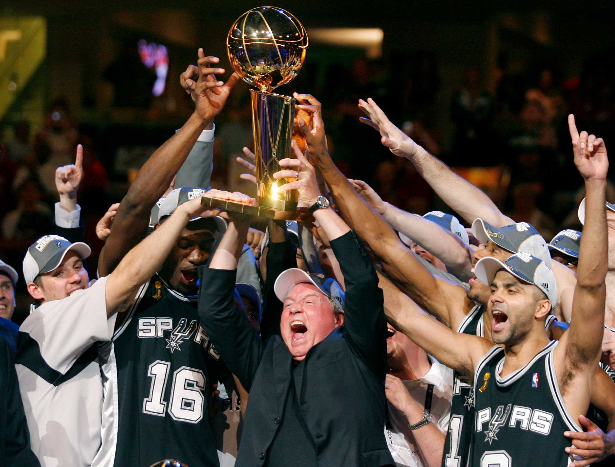 The Cavaliers were inspired by a puzzle of the Larry O'Brien Trophy