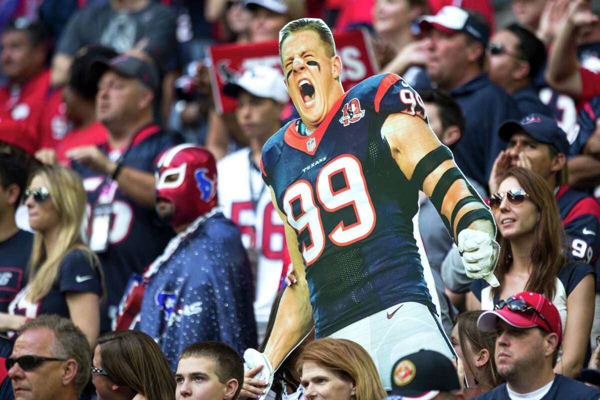 Story photo for J.J. Watt is retiring. A look at his greatest Texans moments.