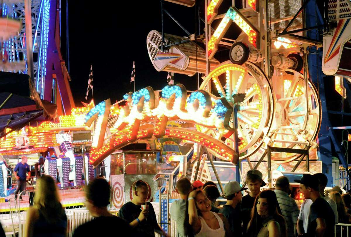 Have a date at the fair. The Altamont Fair opens in and $15 gets you unlimited rides, entertainment and parking. Visit their website.
