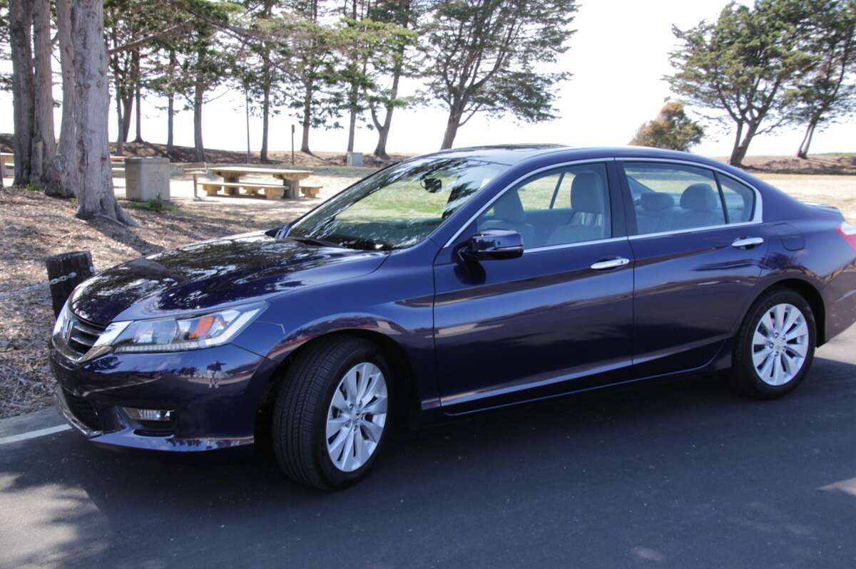 The 2015 Honda Accord EX-L. At $30,985 (including shipping), our test model was near the high end. The price for an Accord ranges from approximately $22,000 (the base LX model) to nearly $34,000 for the Touring edition.