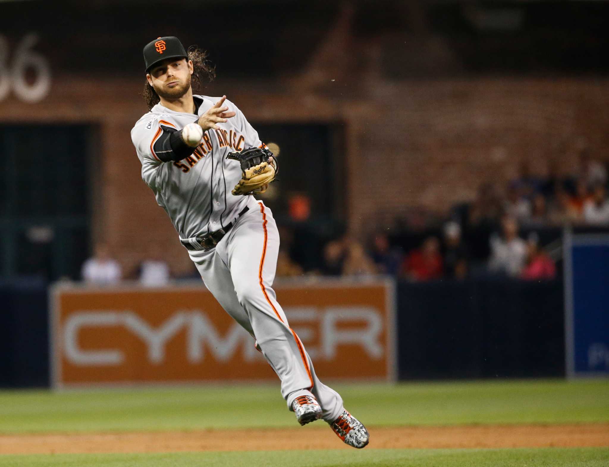 San Francisco Giants - Brandon Crawford - age 5 at Candlestick