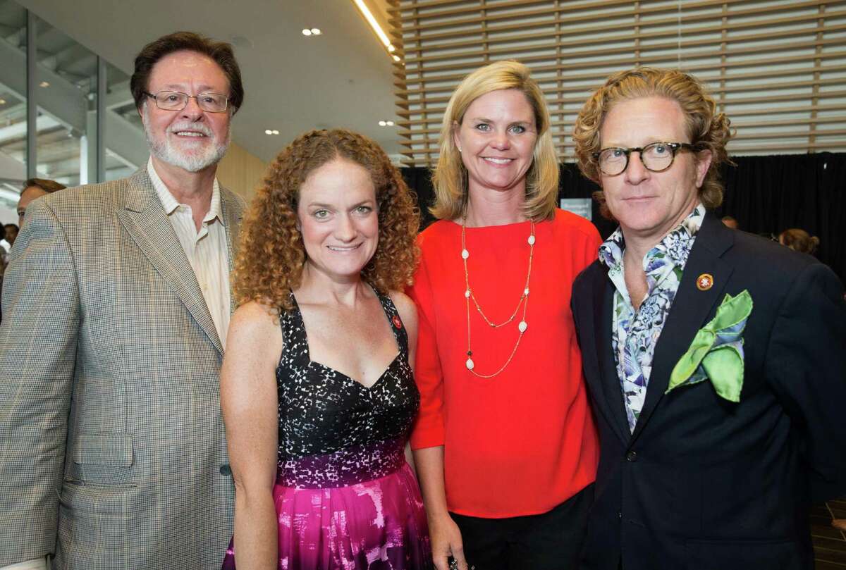 ohn York, Joanne Pasternack, Kari Karwoski and Clay Reynolds at the inaugural Silicon Valley Wine Auction on June 20, 2015.