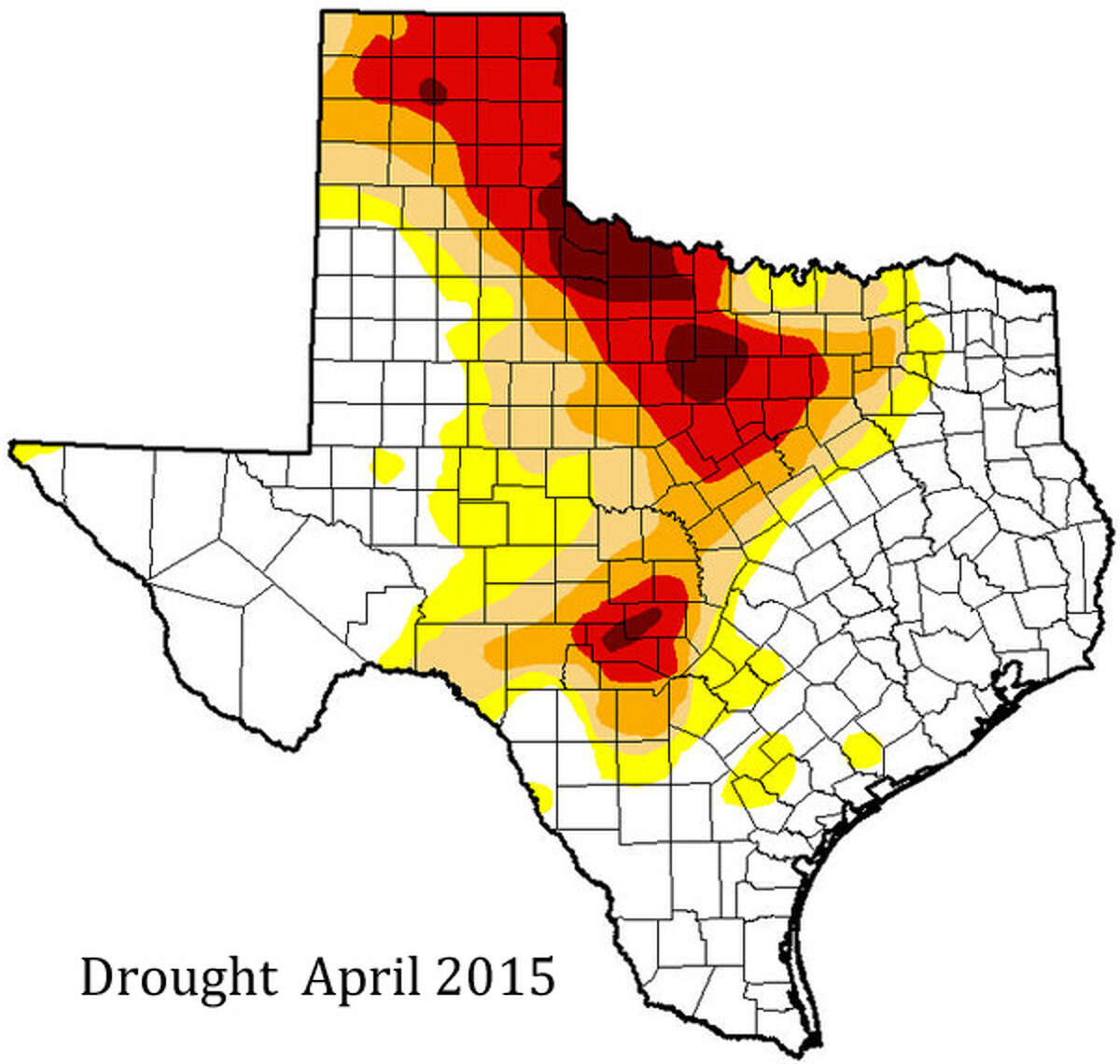 Historic Texas drought over Zero Texans impacted by drought conditions