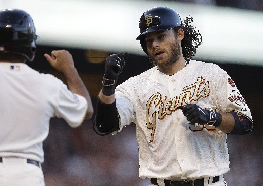 Brandon Crawford travels back in time 24 years for all-time great #TBT  photo