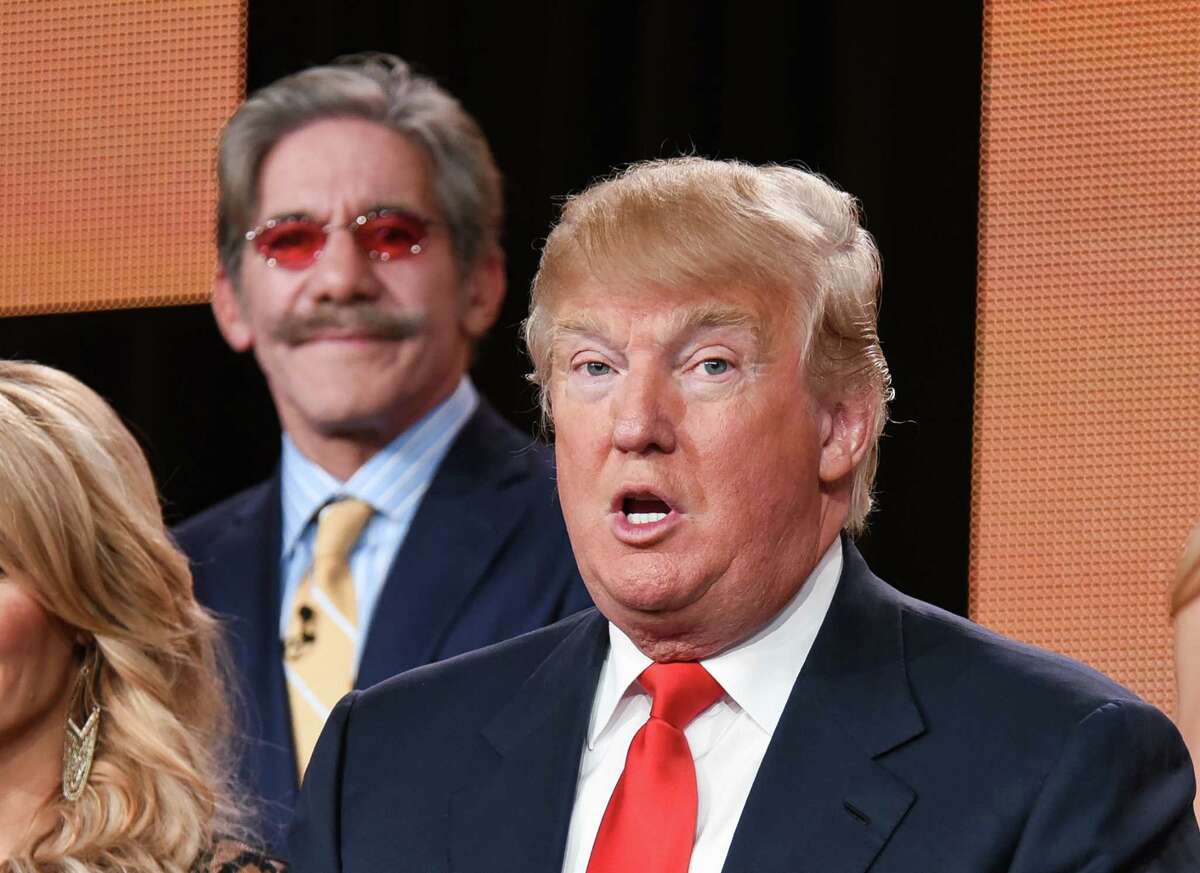 Donald Trump, seen here in this file photo during a filming of The Celebrity Apprentice, is the subject of a citizens debate about how the real estate mogul is handling his presidential campaign.