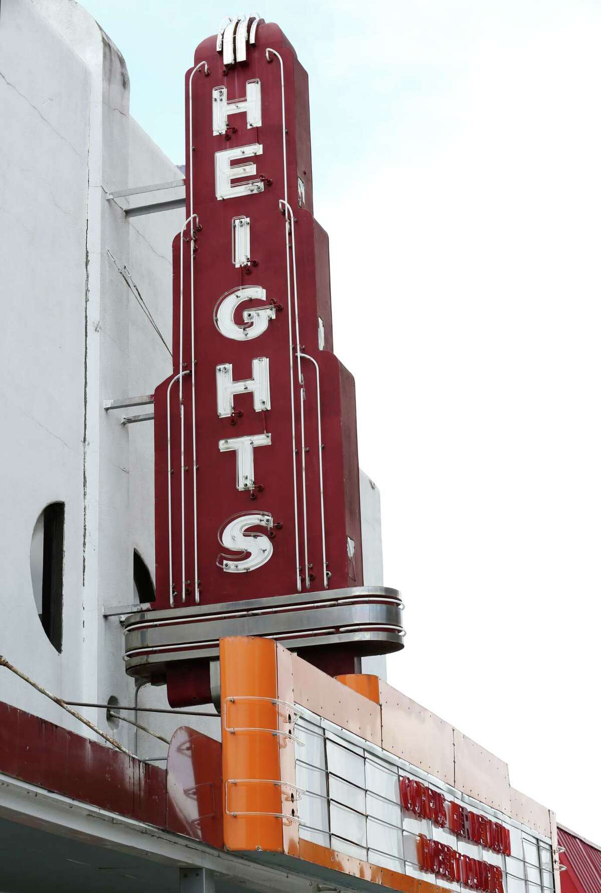 The former Heights Theater is seen Wednesday, July 22, 2015, in Houston. The building at 308 Main St. and the former Heights Theater at 339 W. 19th St. were designated landmarks by the City of Houston. ( Jon Shapley / Houston Chronicle )