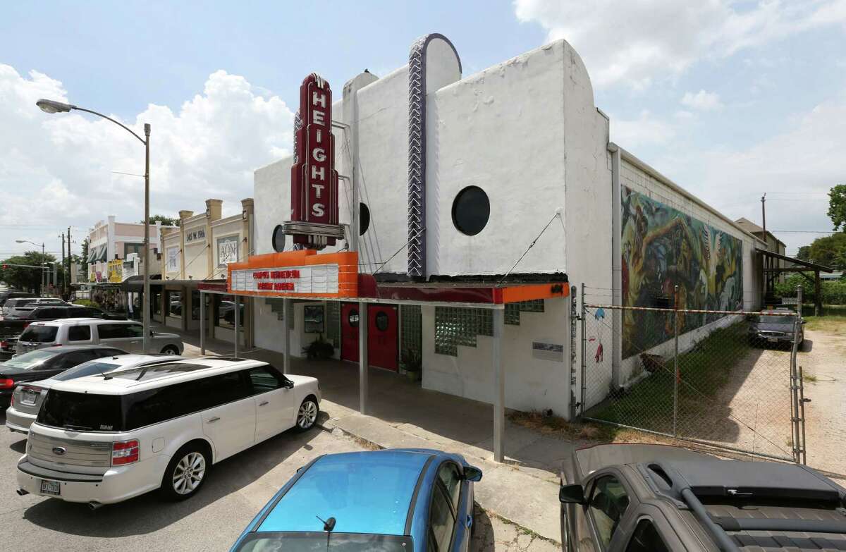 The former Heights Theater at 339 W. 19th St. is seen Wednesday, July 22, 2015, in Houston. The building at 308 Main St. and the former Heights Theater were designated landmarks by the City of Houston. ( Jon Shapley / Houston Chronicle )