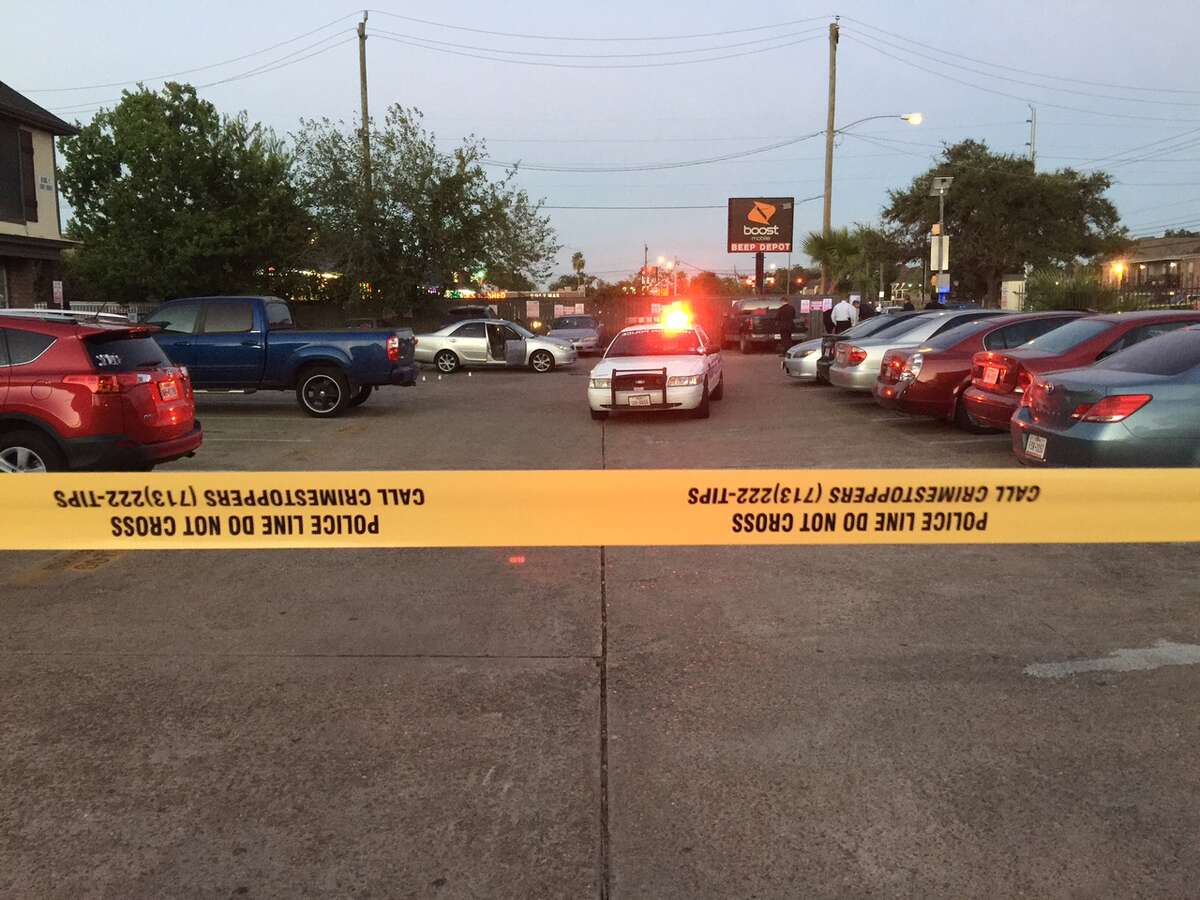 An HPD officer reportedly shot a man Wednesday evening at an apartment complex along Gulfton.