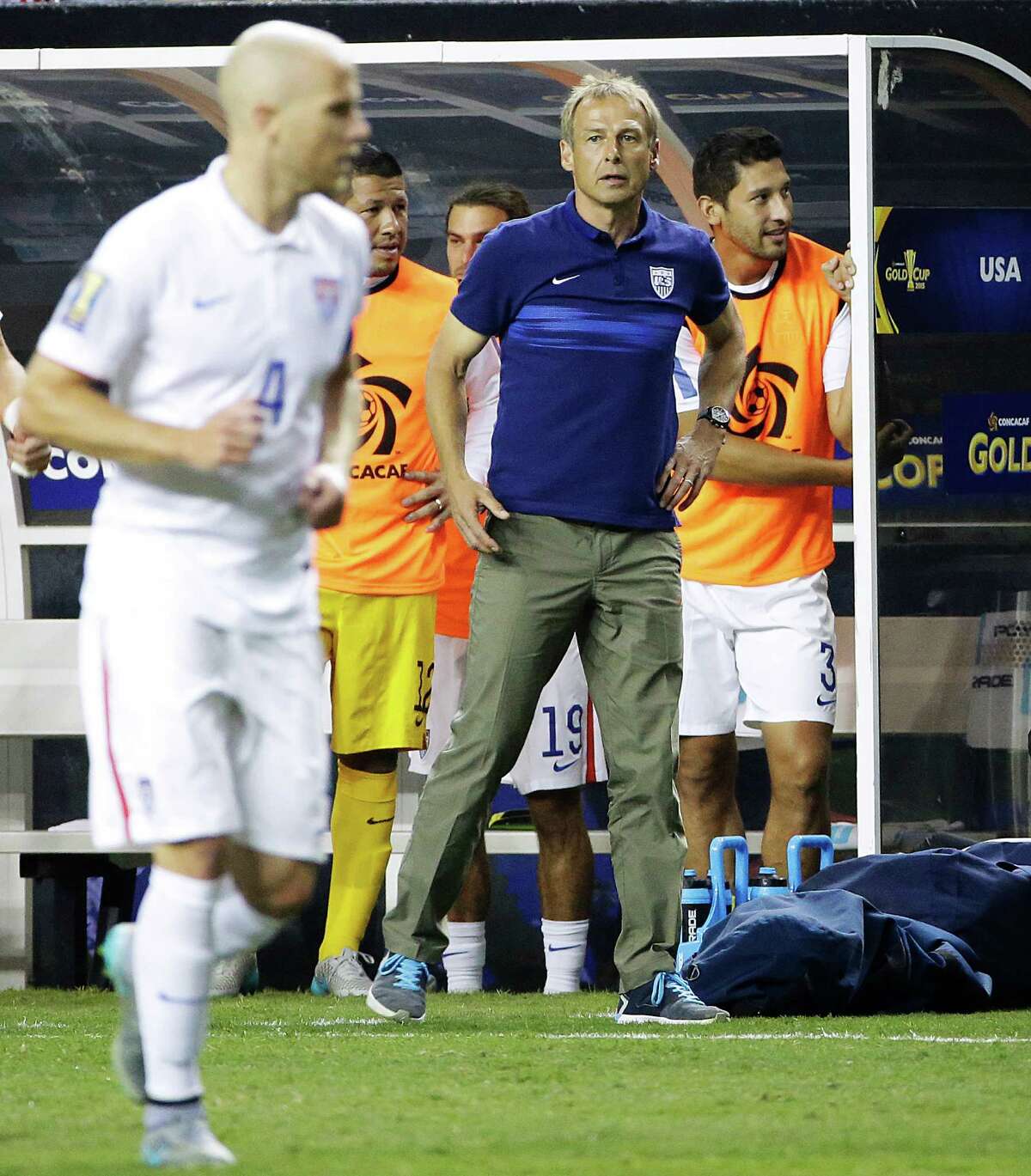 United States soccer coach Jurgen Klinsmann is ready to move on after watching his team stumble and lose to Jamaica in the Gold Cup semifinals Wednesday.