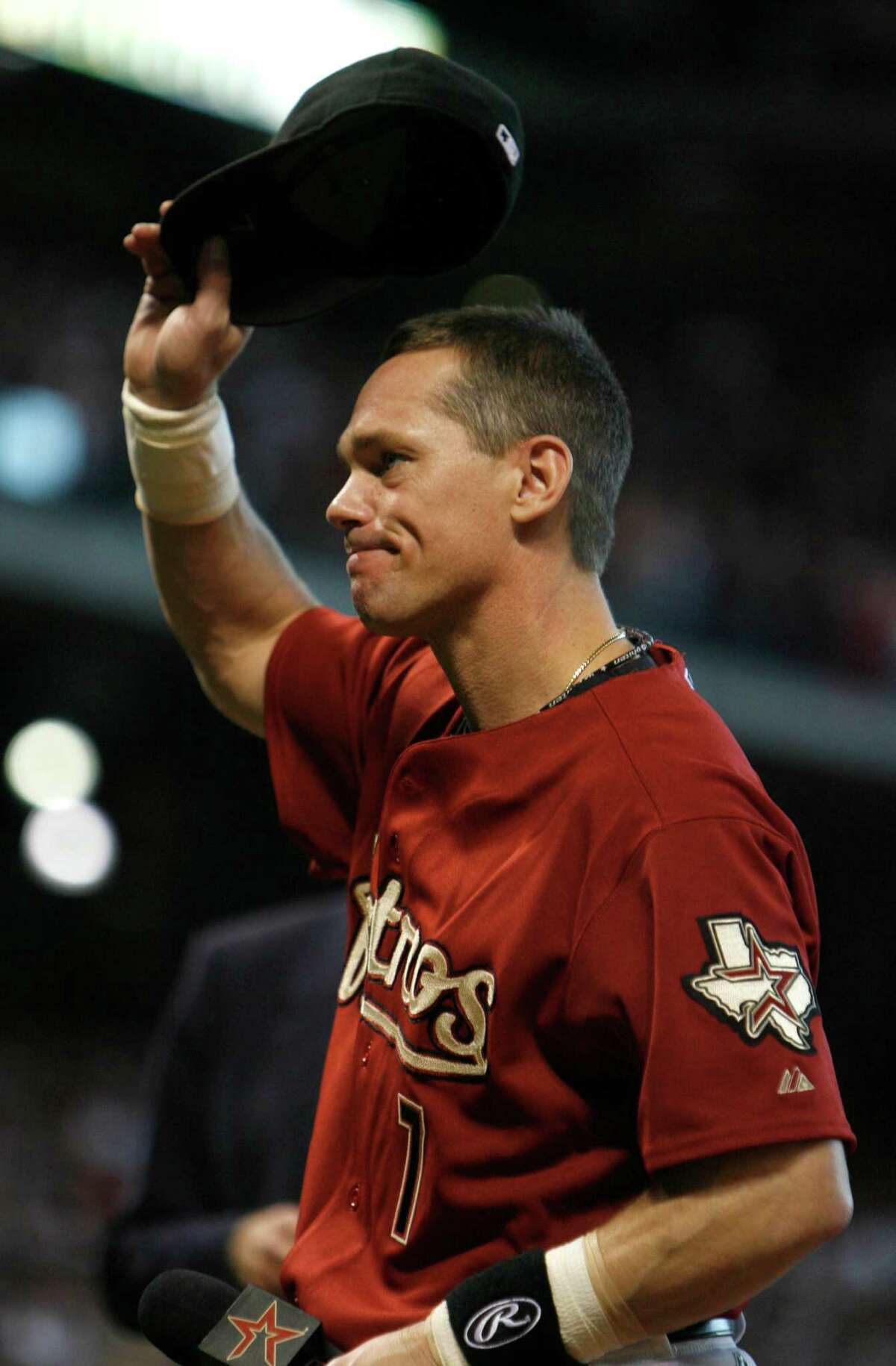Craig Biggio played in Houston for all 20 of his major league seasons, and his Cooperstown plaque will be the first to feature an Astros cap.